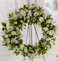 WEB-75 24 inch Standing Circle Wreath